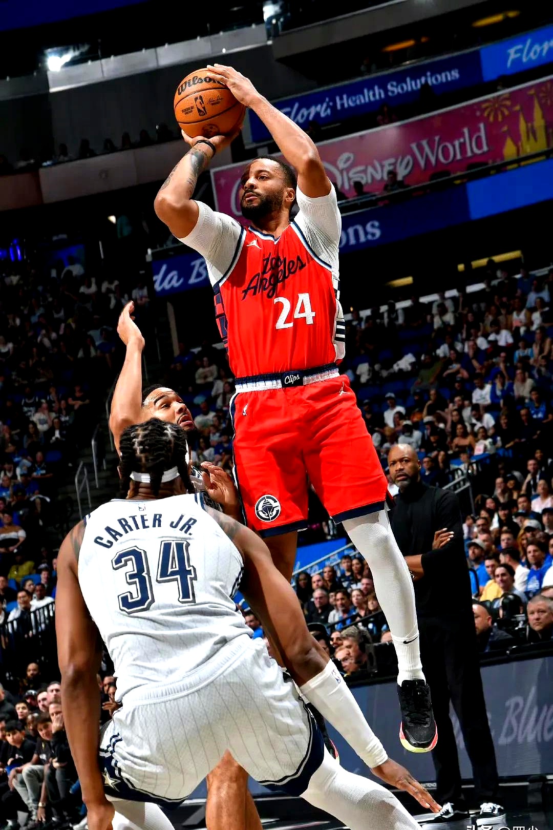 快船队遭遇魔术队的逆转败北