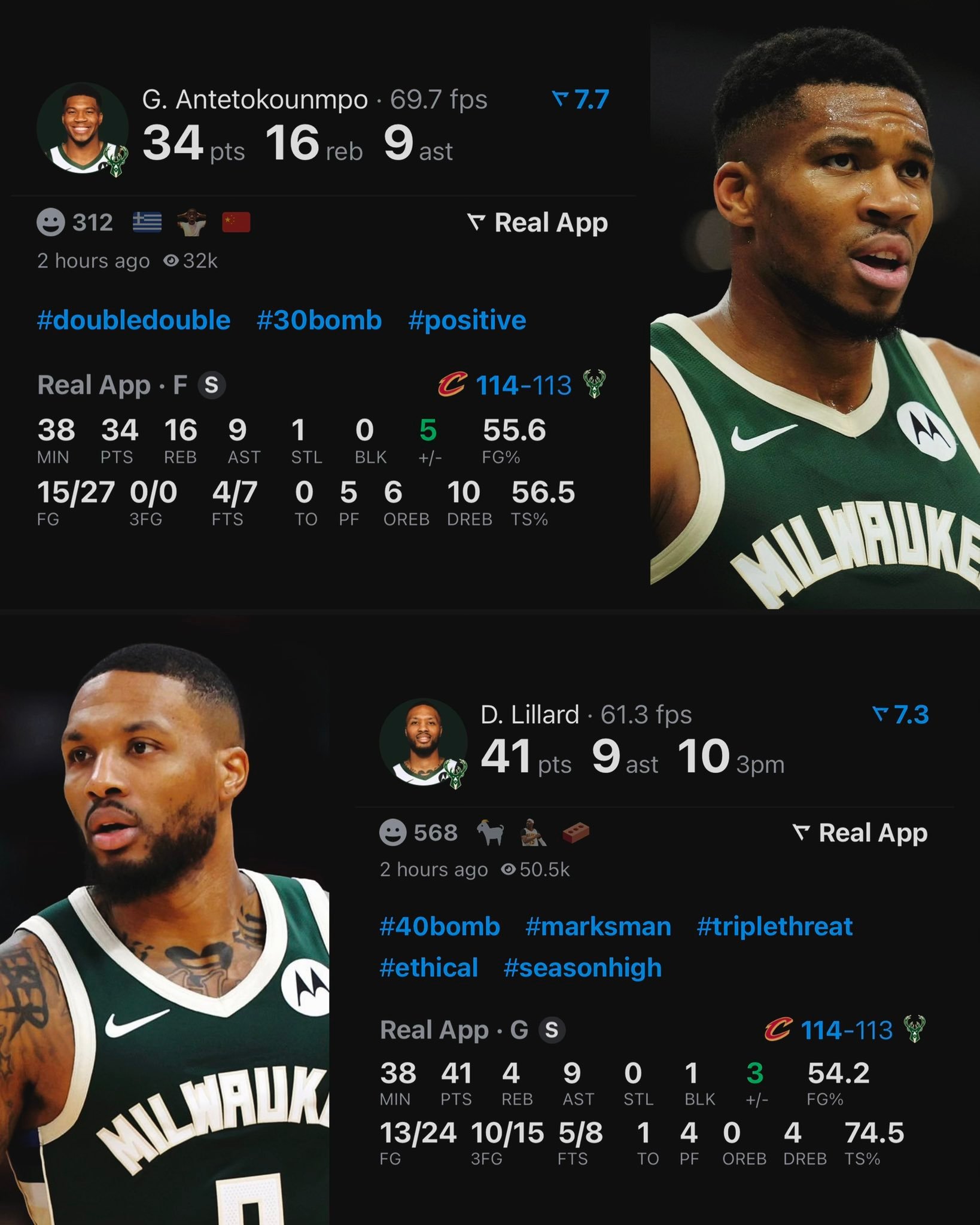 雄鹿再擒骑士,字母哥强势砍下分 雄鹿再擒骑士,字母哥强势砍下分