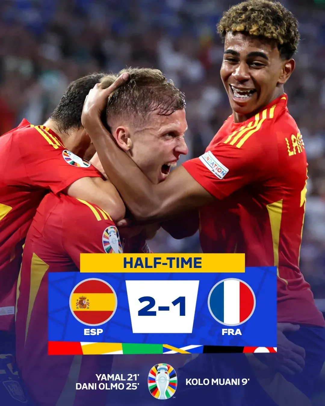 包含欧洲杯淘汰赛关键战役即将打响，势均力敌的词条